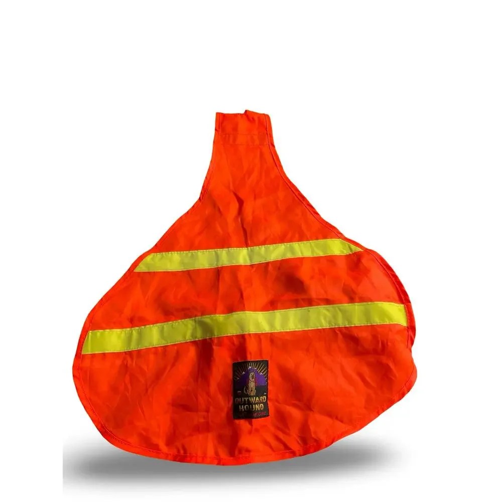 Outward Hound Reflecti-Vest Large Orange High Visibility Safety Dog Vest Orange